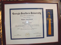 graduation frame