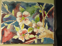 Dogwood-Branch-Watercolor-14x18-$145